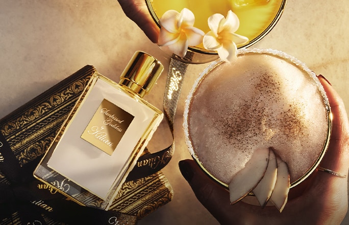perfume and cocktail